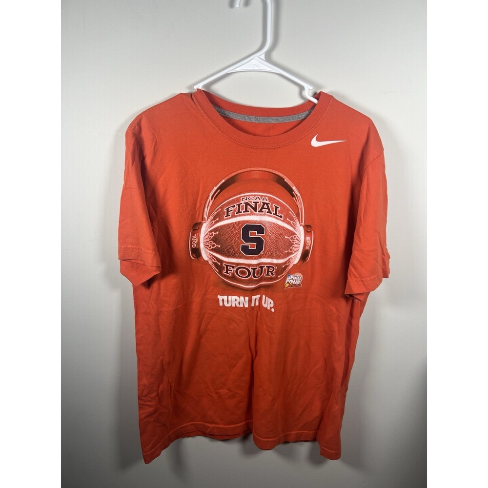 #K217 Men's Large Syracuse Orange 2013 Final Four Shirt Nike